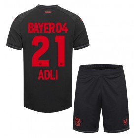 Bayer Leverkusen Amine Adli #21 Heimtrikot 2023-24 Kurzarm (+ kurze hosen)